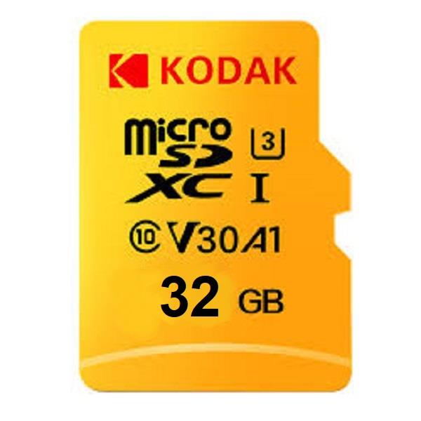 کارت حافظه microSDXC کداک کلاس 10 استاندارد UHS-I U3 سرعت 100MBps ظرفیت 32 گیگابایت